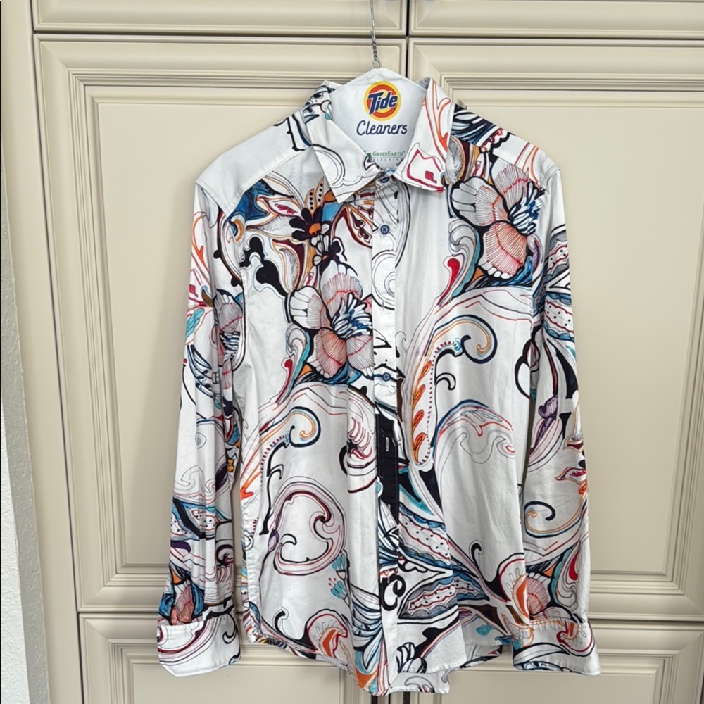 Robert Graham multi colored Casual Button Down Shirt